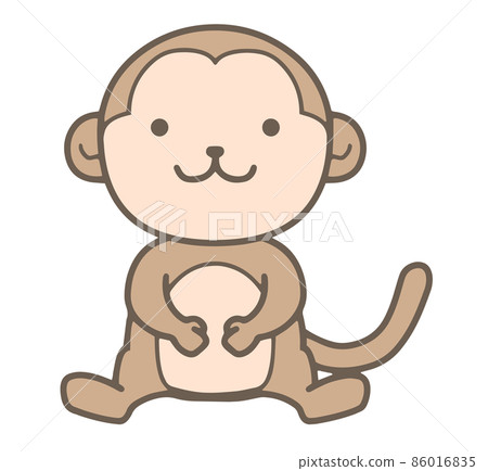 手繪猴子圖 手繪猴子圖 86016835