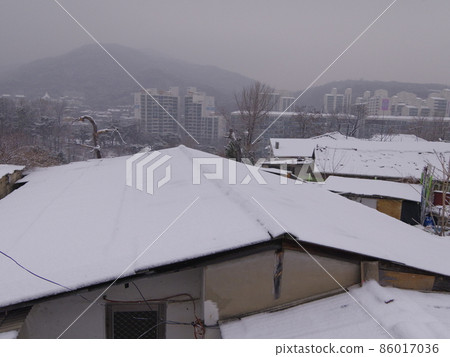 正陵谷,雪花,雪景,胡同 正陵谷,雪花,雪景,胡同 86017036
