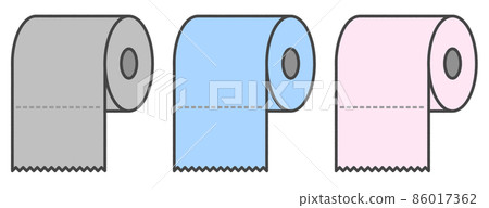 在廁所排泄後使用的衛生紙 86017362