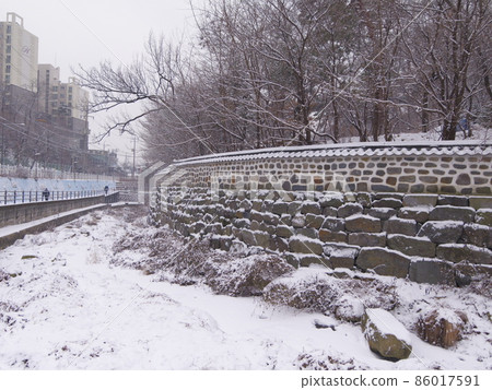 正陵谷，再開發，雪，胡同 86017591