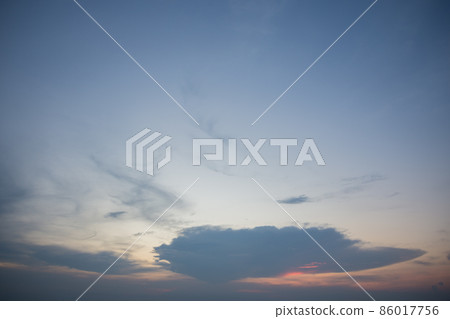 Colorful pictures of the sky and clouds during the evening. Colorful pictures of the sky and clouds during the evening. 86017756
