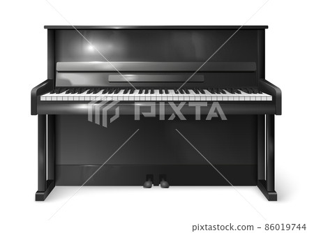 Realistic Black Piano Realistic Black Piano 86019744