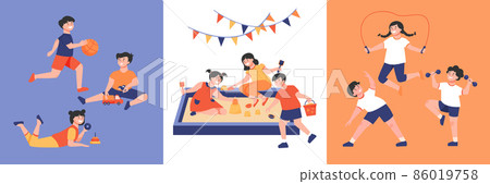 Kindergarten Games Design Concept 86019758