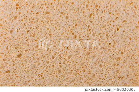 Sponge texture closeup background 86020303