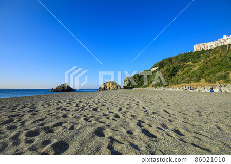 Tahara City Hiji no Ishimon and Katahama Jusanri Sandy Beach 86021010