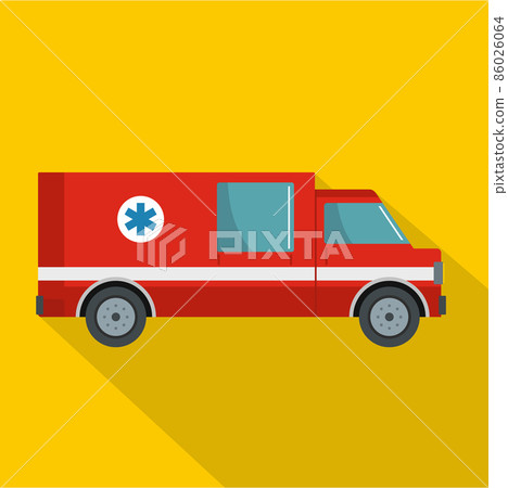 First aid icon, flat style 86026064