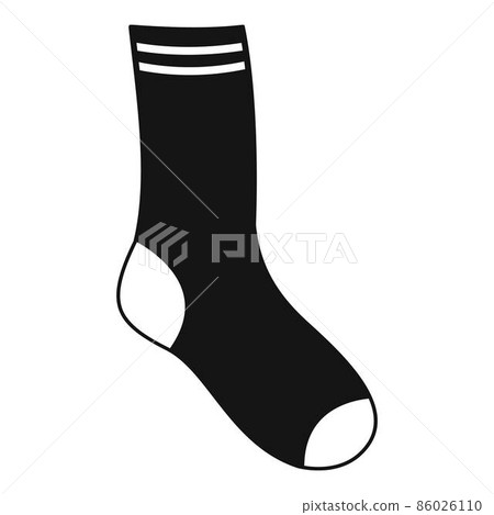 Sock icon, simple style Sock icon, simple style 86026110