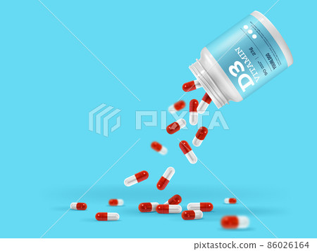 Vitamin Bottle Concept 86026164