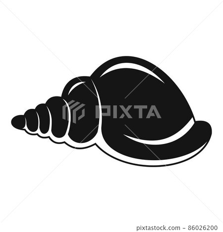 Marine shell icon, simple style 86026200