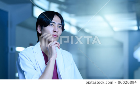 physician, white robe, gents 86026894