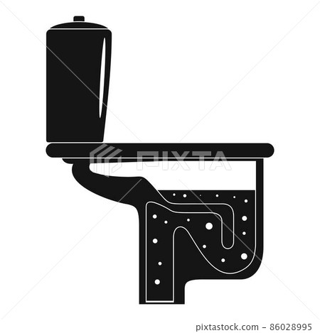 Toilet equipment icon, simple style Toilet equipment icon, simple style 86028995