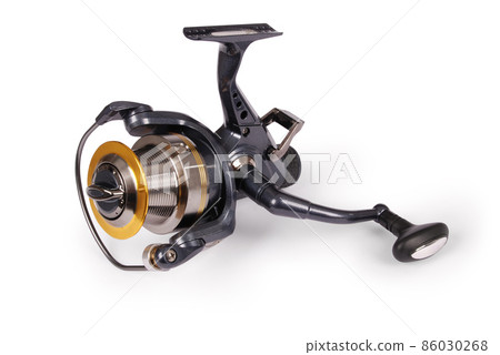 Reel for fishing rods (Clipping path) Reel for fishing rods (Clipping path) 86030268