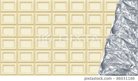 White chocolate plate chocolate illustration real valentine White chocolate plate chocolate illustration real valentine 86031186