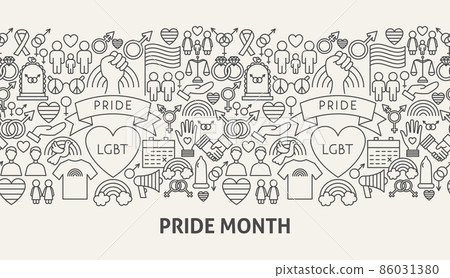Pride Month Banner Concept Pride Month Banner Concept 86031380