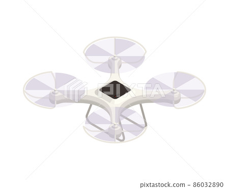 Quadrocopter Isometric Icon Quadrocopter Isometric Icon 86032890