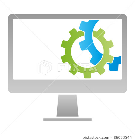 Computer, Gears, Internet, Support, Logo Computer, Gears, Internet, Support, Logo 86033544
