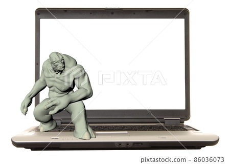 Laptop Troll 86036073
