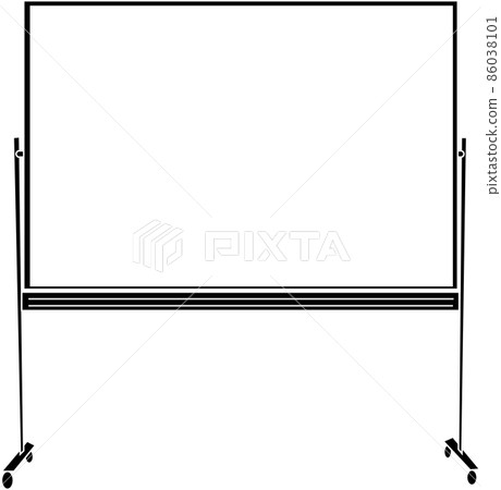 Simple whiteboard "black" 86038101