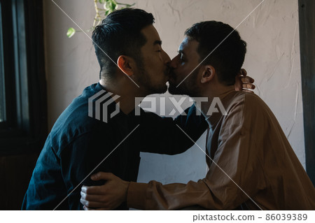 Homosexual couple / diversity / LGBTQ / gay couple image Homosexual couple / diversity / LGBTQ / gay couple image 86039389