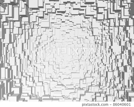 具有球形擴展的長方體空間 具有球形擴展的長方體空間 86040601