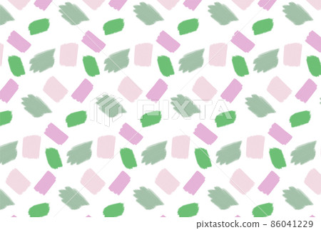 Scandinavian green and pink paintbrush touch wallpaper Scandinavian green and pink paintbrush touch wallpaper 86041229