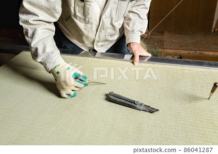 Tatami mat replacement work 86041287