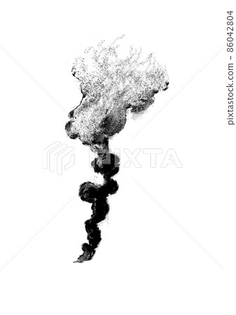 Rising black smoke 03 Rising black smoke 03 86042804