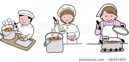 Children's school life Saijiki lunch 86042864