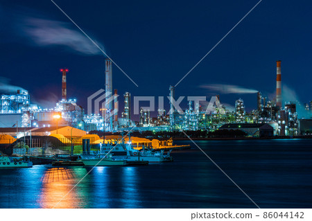 川崎工廠夜視圖 86044142