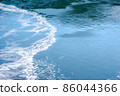Lake Kawaguchi Blue Surface-1-5 86044366