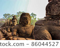 Angkor Wat wrestler statue 86044527