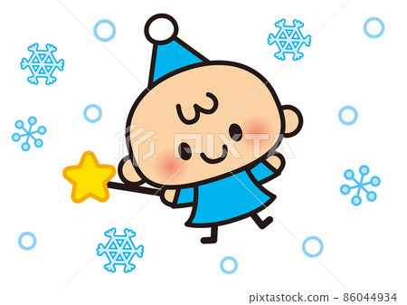 可愛的冬雪仙子 可愛的冬雪仙子 86044934