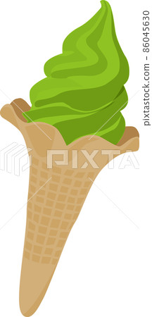 Matcha soft cream Matcha soft cream 86045630