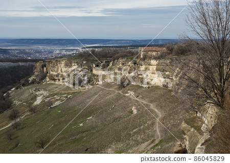 Cave city Chufut-Kale in Bakhchysarai, Crimea Cave city Chufut-Kale in Bakhchysarai, Crimea 86045829