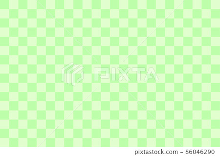 Fresh green checkered background material Fresh green checkered background material 86046290