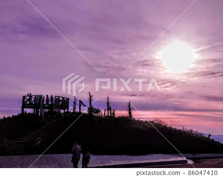 八幡平縣邊界附近的展望台 八幡平縣邊界附近的展望台 86047410