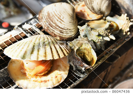 Seafood barbecue Seafood barbecue 86047436