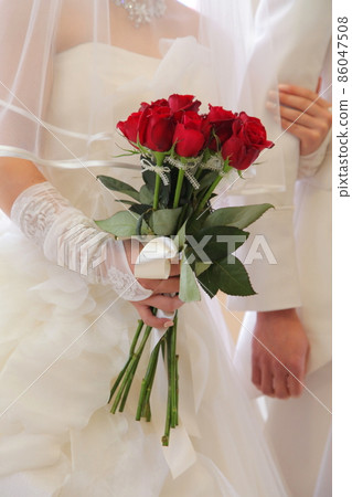 婚紗和玫瑰 86047508