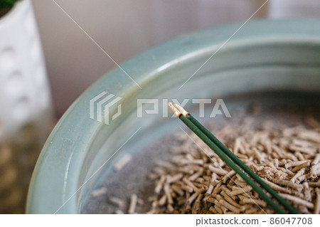 Image material of incense sticks 86047708