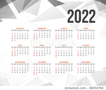 abstract 2022 new year template design 86050768