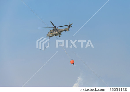 Swiss Air Force AS 332M Super Puma Transport Helicopter Water Cannon Ended Swiss Air Force AS 332M Super Puma Transport Helicopter Water Cannon Ended 86051188