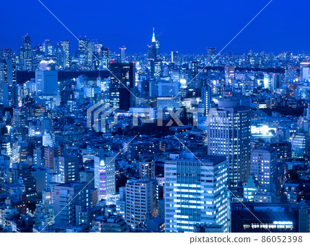 Cityscape at dusk Tokyo Cityscape at dusk Tokyo 86052398