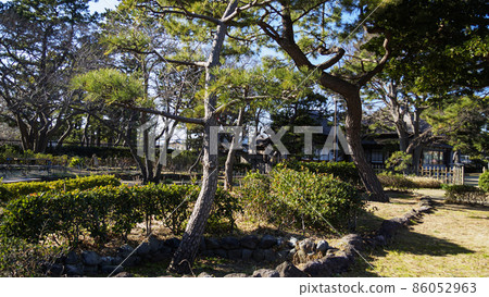 神奈川縣橫濱市金澤區野島公園伊藤博文別邸的冬天 神奈川縣橫濱市金澤區野島公園伊藤博文別邸的冬天 86052963