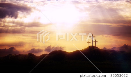 Light and Cloud on Golgotha Hill The Death and Resurrection of Jesus Christ and the Holy Cross Light and Cloud on Golgotha Hill The Death and Resurrection of Jesus Christ and the Holy Cross 86053022