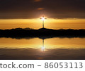 Light and Cloud on Golgotha Hill The Death and Resurrection of Jesus Christ and the Holy Cross 86053113