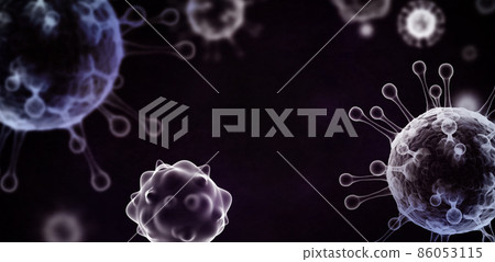 Epidemic coronavirus gene and background image Epidemic coronavirus gene and background image 86053115