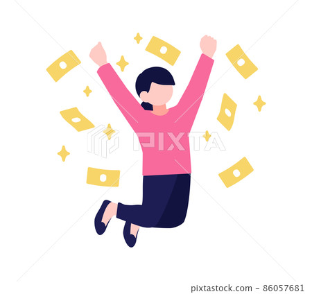 有利可圖的圖像插圖材料 有利可圖的圖像插圖材料 86057681