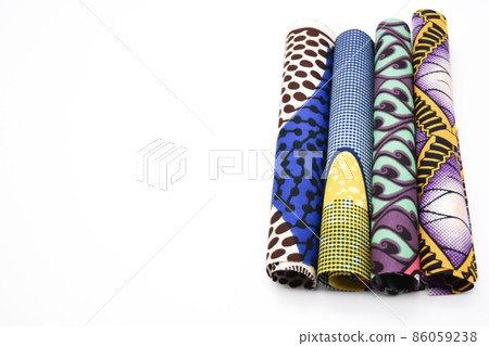 4 kinds of fashionable rolled African cloth 4 kinds of fashionable rolled African cloth 86059238