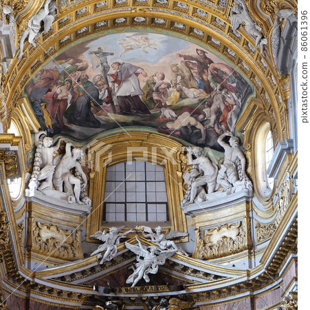 St. Charles Borromeo Combating the Plague, Rome, Italy St. Charles Borromeo Combating the Plague, Rome, Italy 86061396