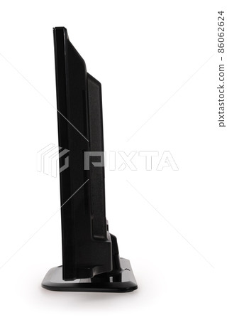 New TV isolated (Clipping path) 86062624